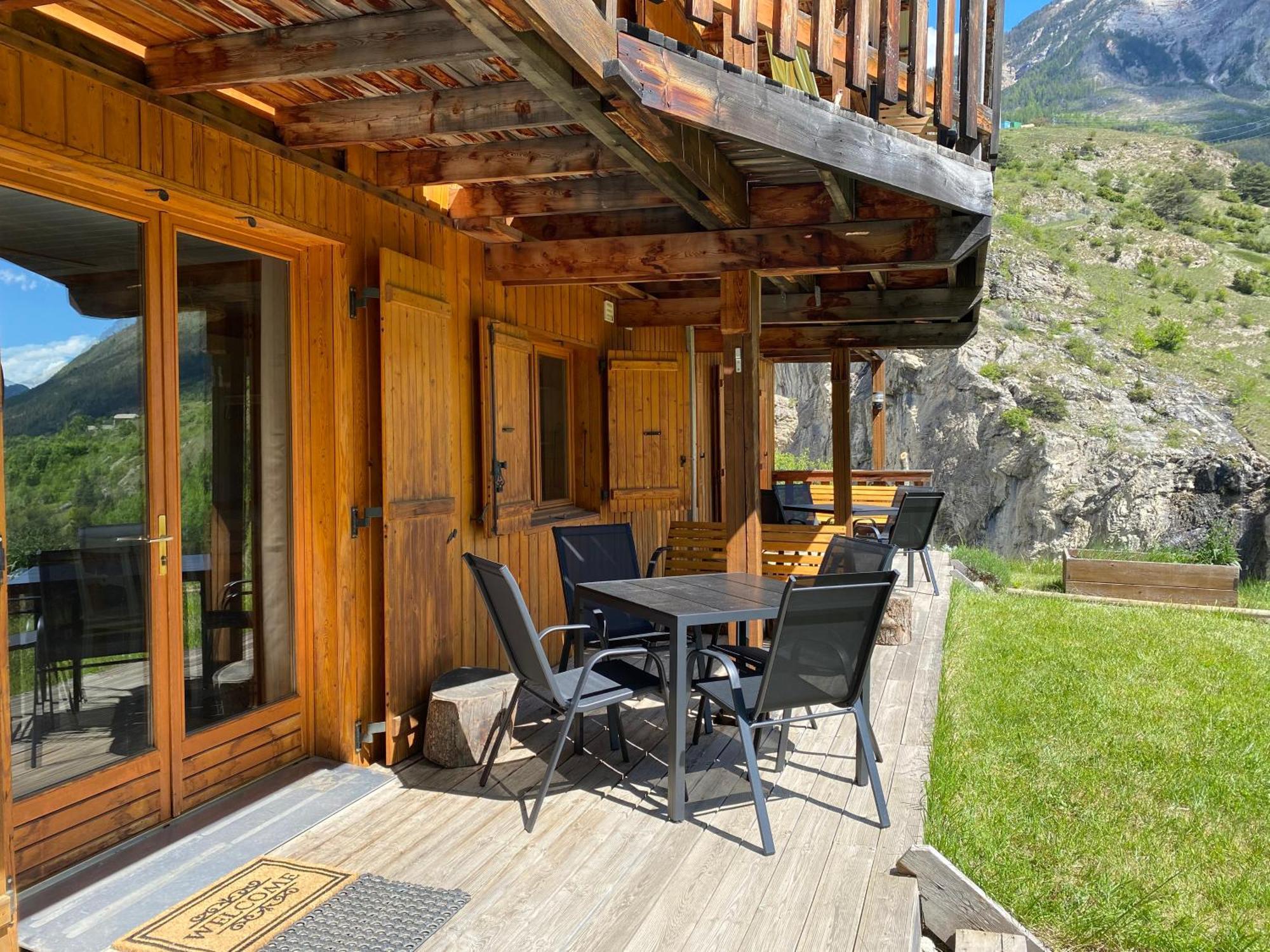 Chalet A Un Endroit Exceptionnel, Alpes, Parc National Des Ecrins Les Vigneaux Buitenkant foto