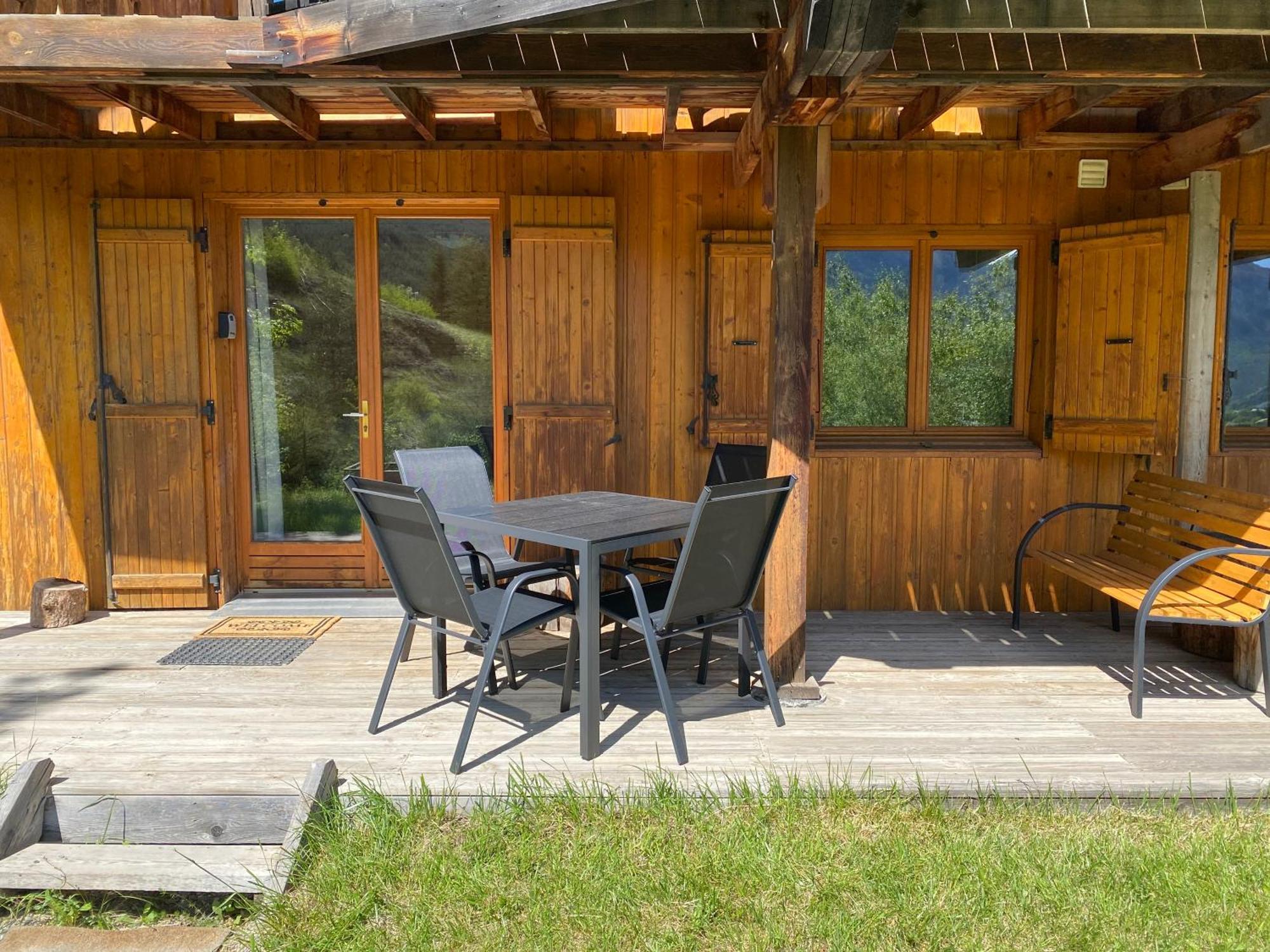Chalet A Un Endroit Exceptionnel, Alpes, Parc National Des Ecrins Les Vigneaux Buitenkant foto