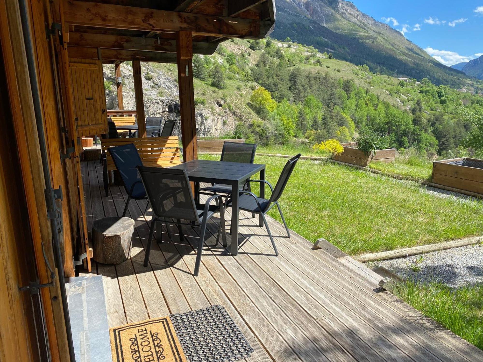 Chalet A Un Endroit Exceptionnel, Alpes, Parc National Des Ecrins Les Vigneaux Buitenkant foto