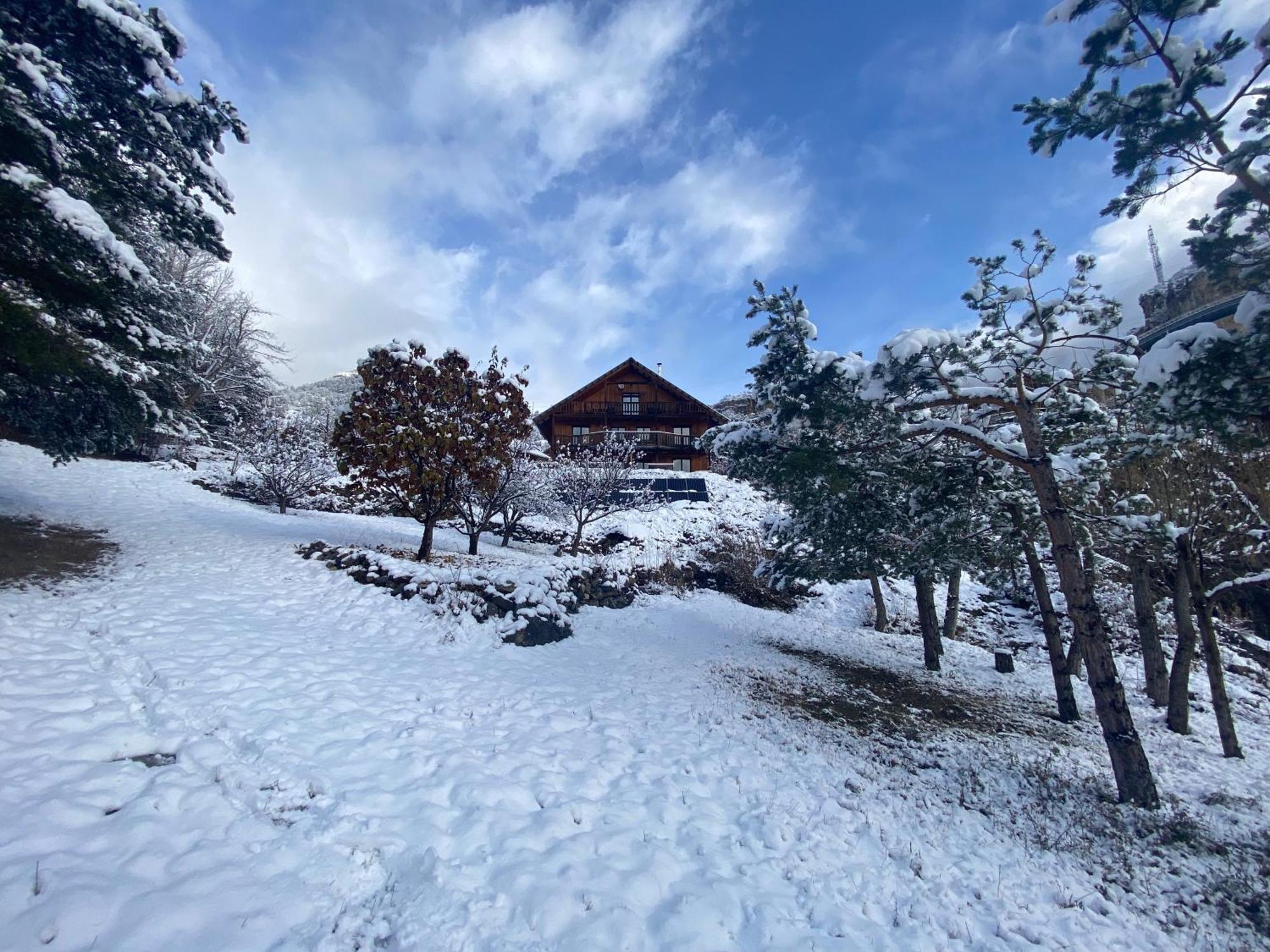 Chalet A Un Endroit Exceptionnel, Alpes, Parc National Des Ecrins Les Vigneaux Buitenkant foto