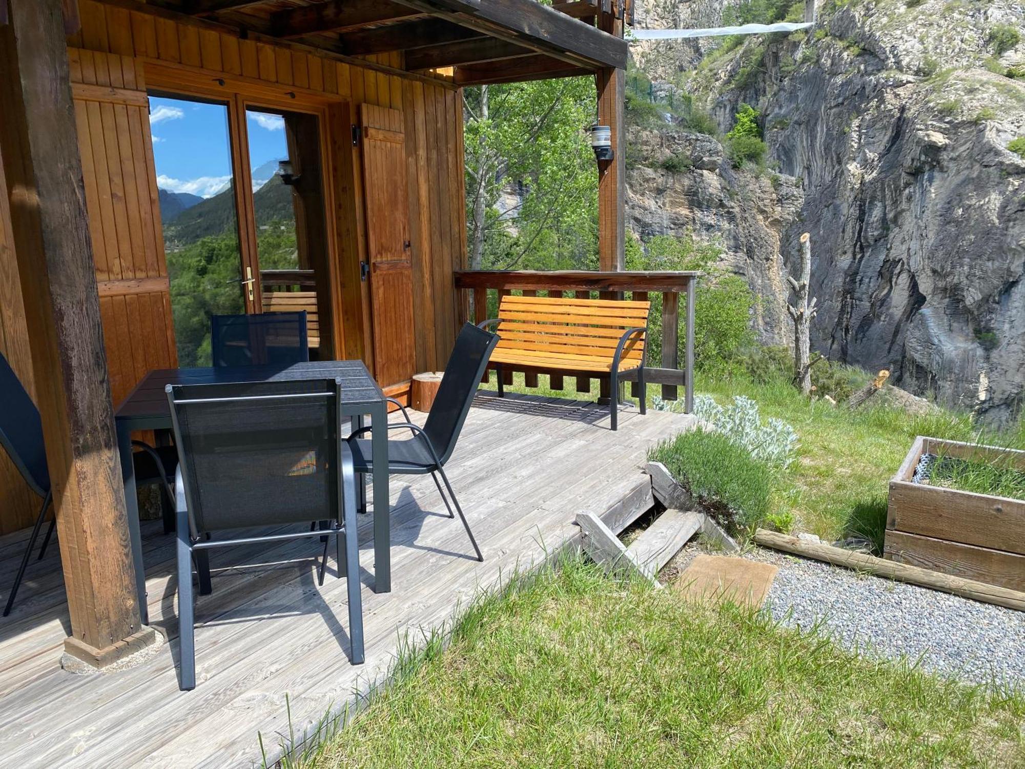 Chalet A Un Endroit Exceptionnel, Alpes, Parc National Des Ecrins Les Vigneaux Buitenkant foto